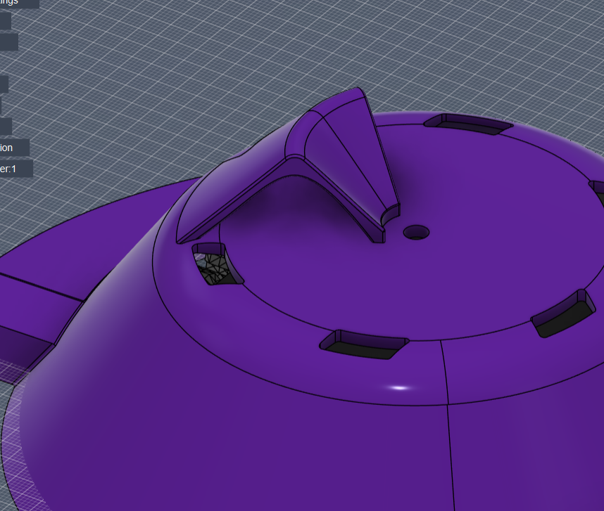 Cat ear CAD concept