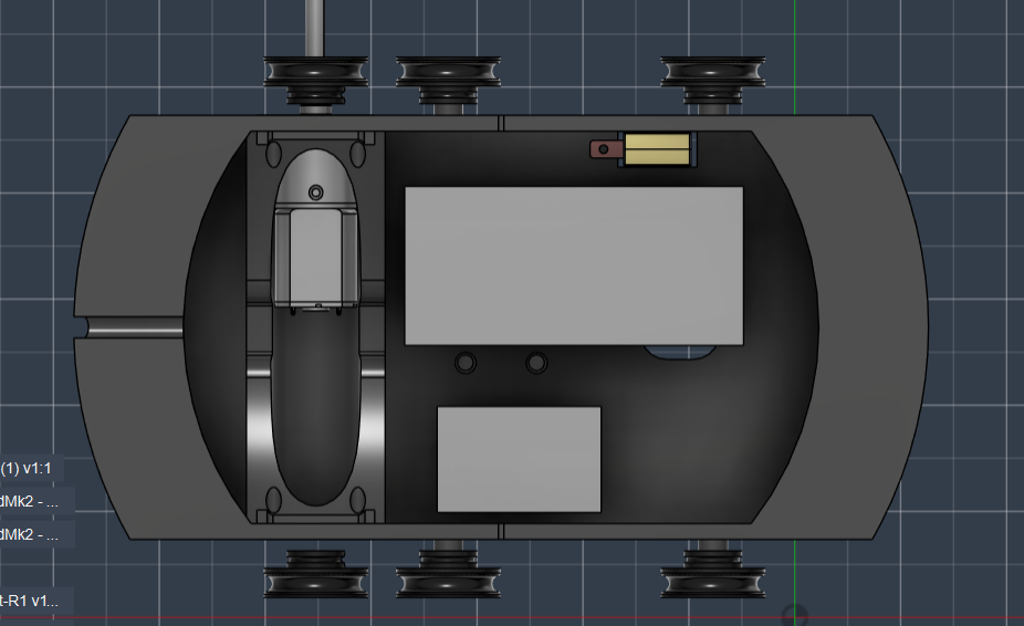 Tank drive CAD concept