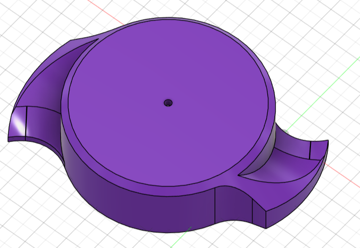 Shin Twister V2 weapon CAD
