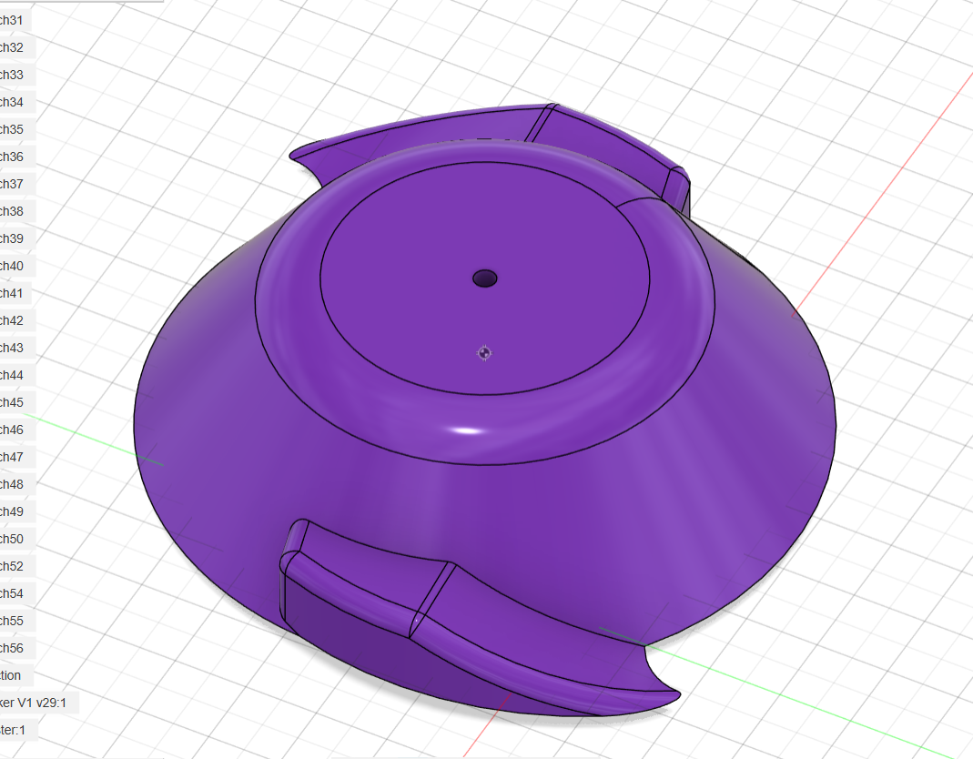 Shin Twister V3 weapon CAD